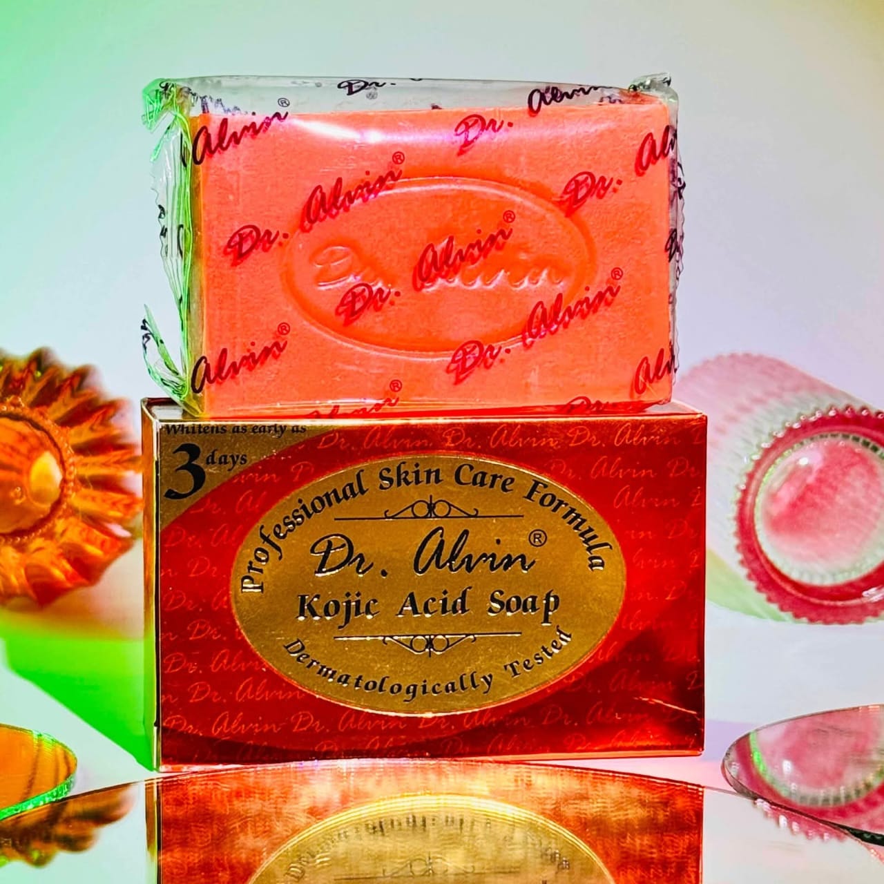 DR ALVIN KOJIC ACID SOAP — 135G features DR ALVIN KOJIC ACID SOAP — 135G